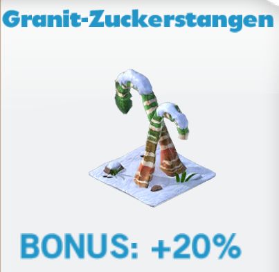 Granit-Zuckerstangen   